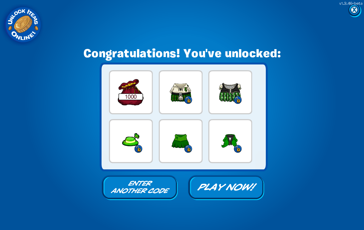 CPRewritten: St Patrick’s Day Unlock Code Released