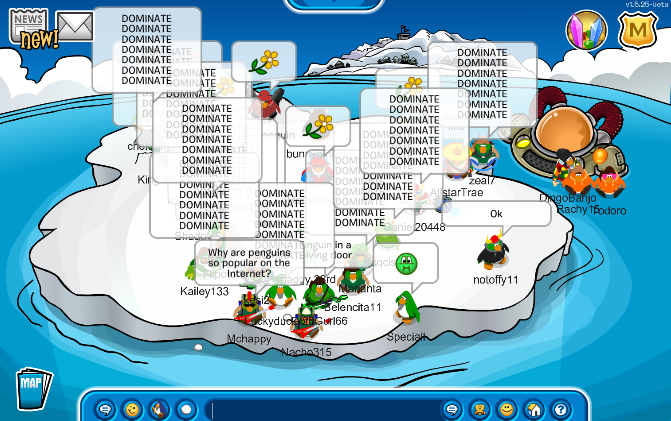 [US] Army of Club Penguin Ravages the Red Ravagers at Battle for Eren’s Basement