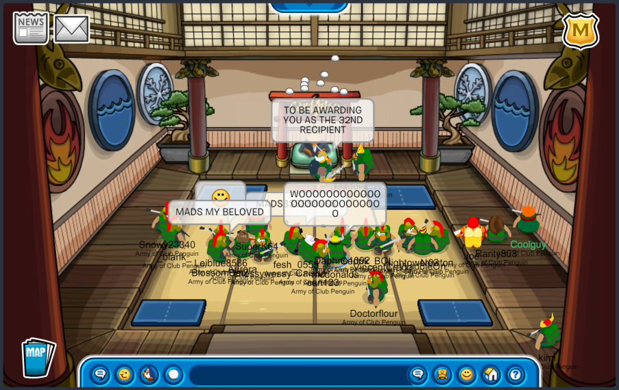 [USA] Clovers Receive Medals for MM