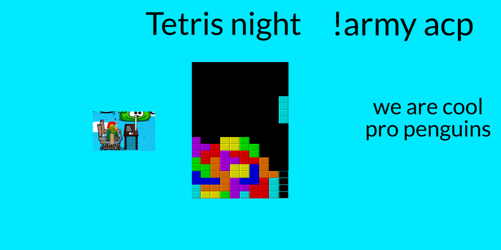 Tetris Break Day Event 07/20/2023