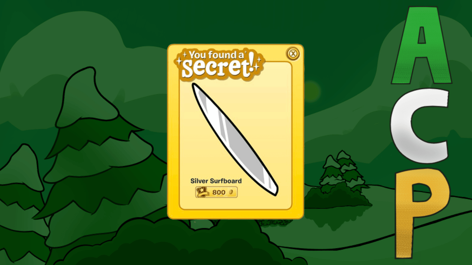 NewCP Secrets: Silver Surfboard