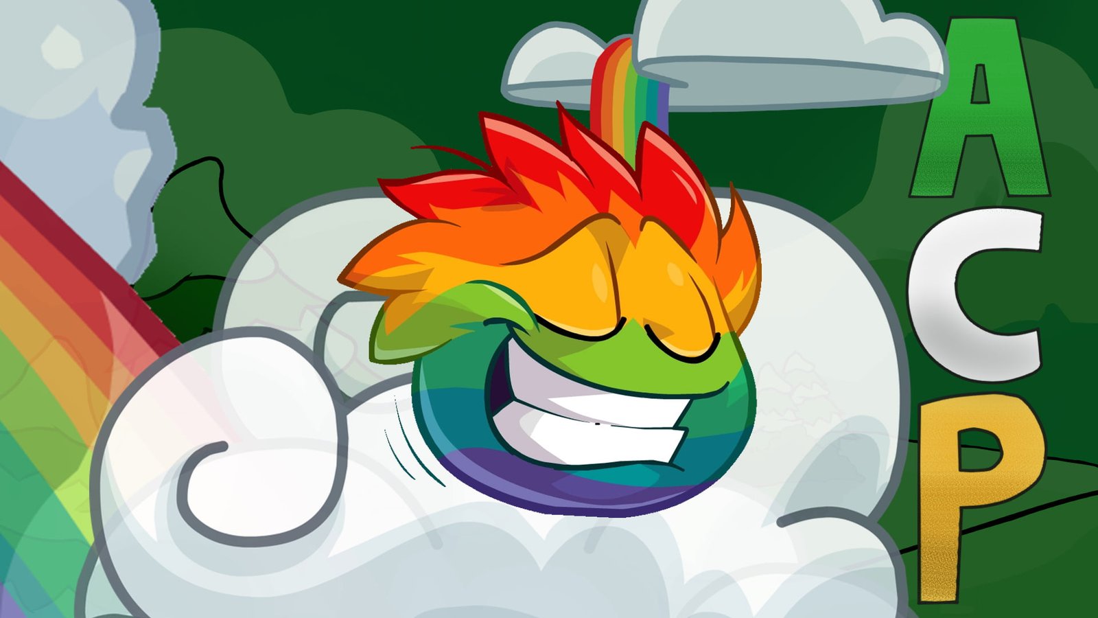 NewCP Tutorials: Rainbow Puffle Guide