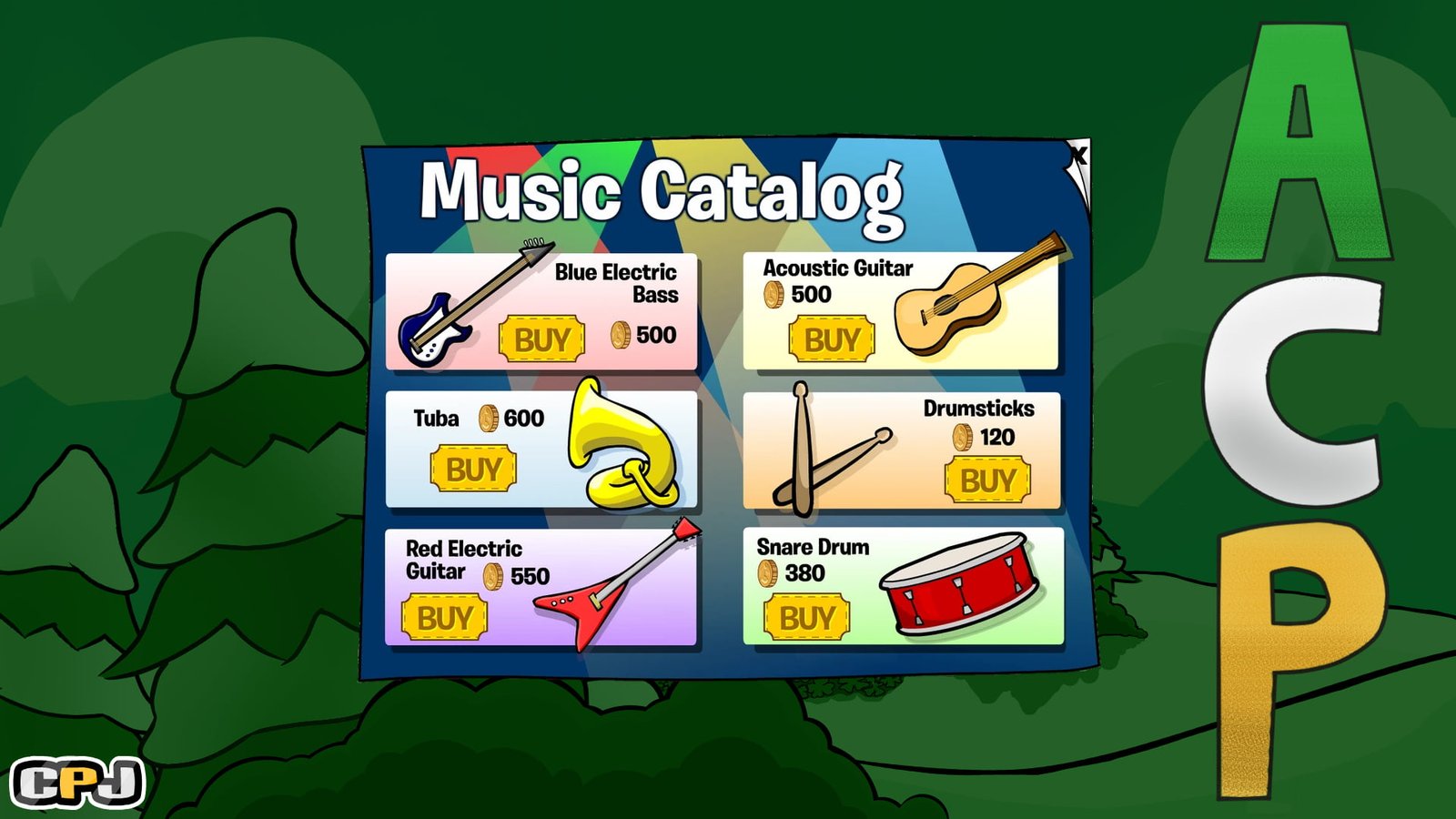 CPJourney Secrets: Music Catalog