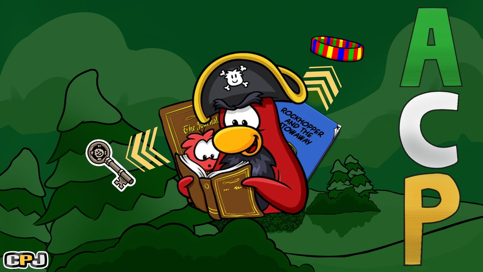 CPJourney Secrets: Rockhopper’s Key Pin & Friendship Bracelet