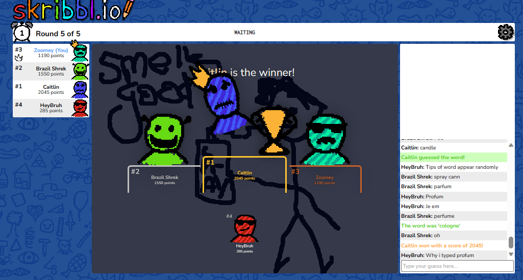 Scribble.io Break Day Event 08/28/2023