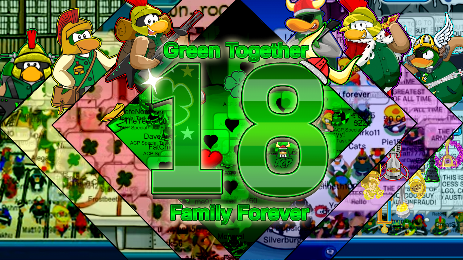 Army of Club Penguin’s 18th Anniversary