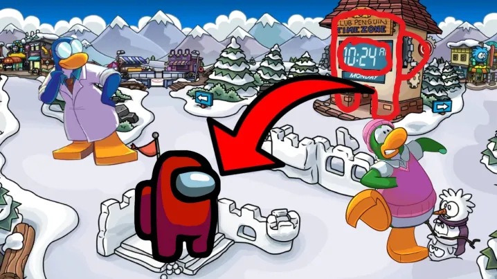 [SATIRE] Among Us Conspiracy on Club Penguin