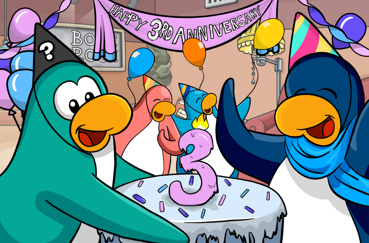 Club Penguin Legacy: 3rd Anniversary Party Guide