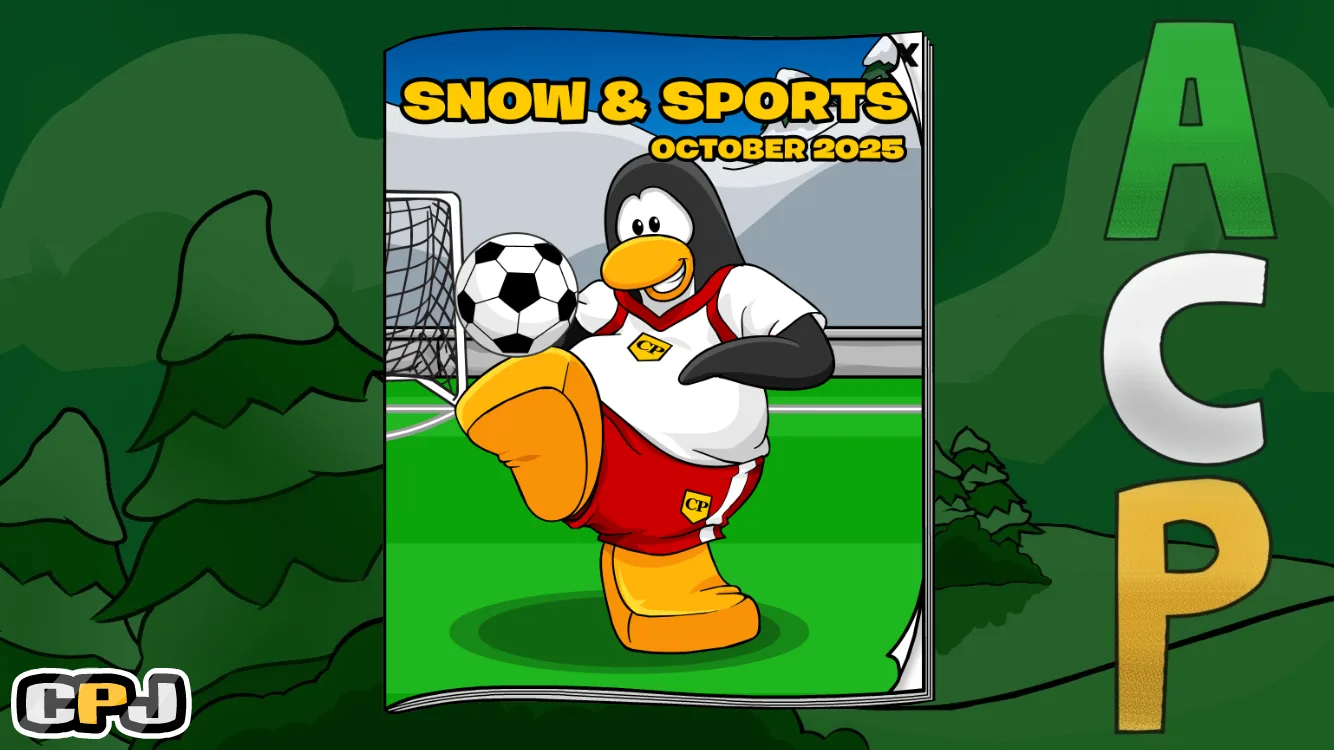 Club Penguin Journey Snow and Sports Catalog October 2026