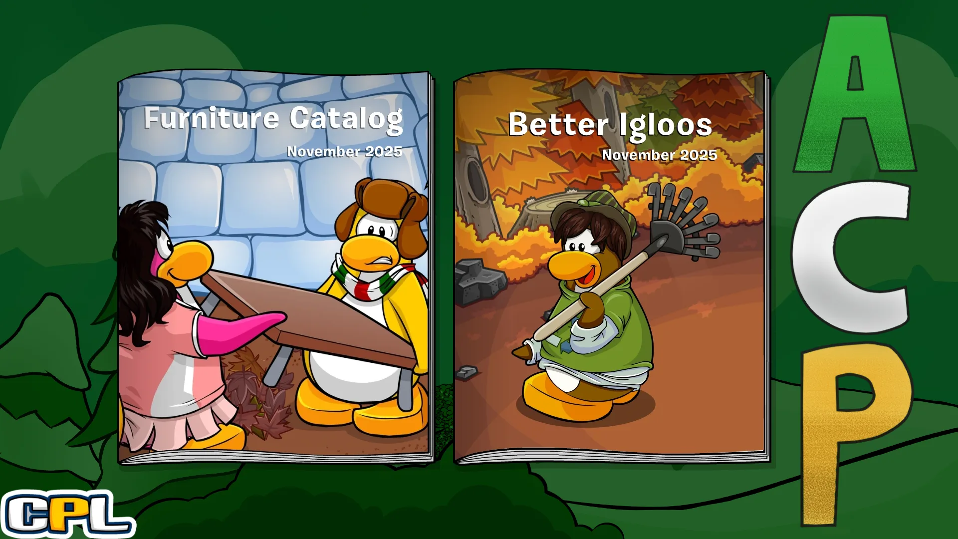 CPLegacy Furniture Catalog and Better Igloos November 2025 Secrets