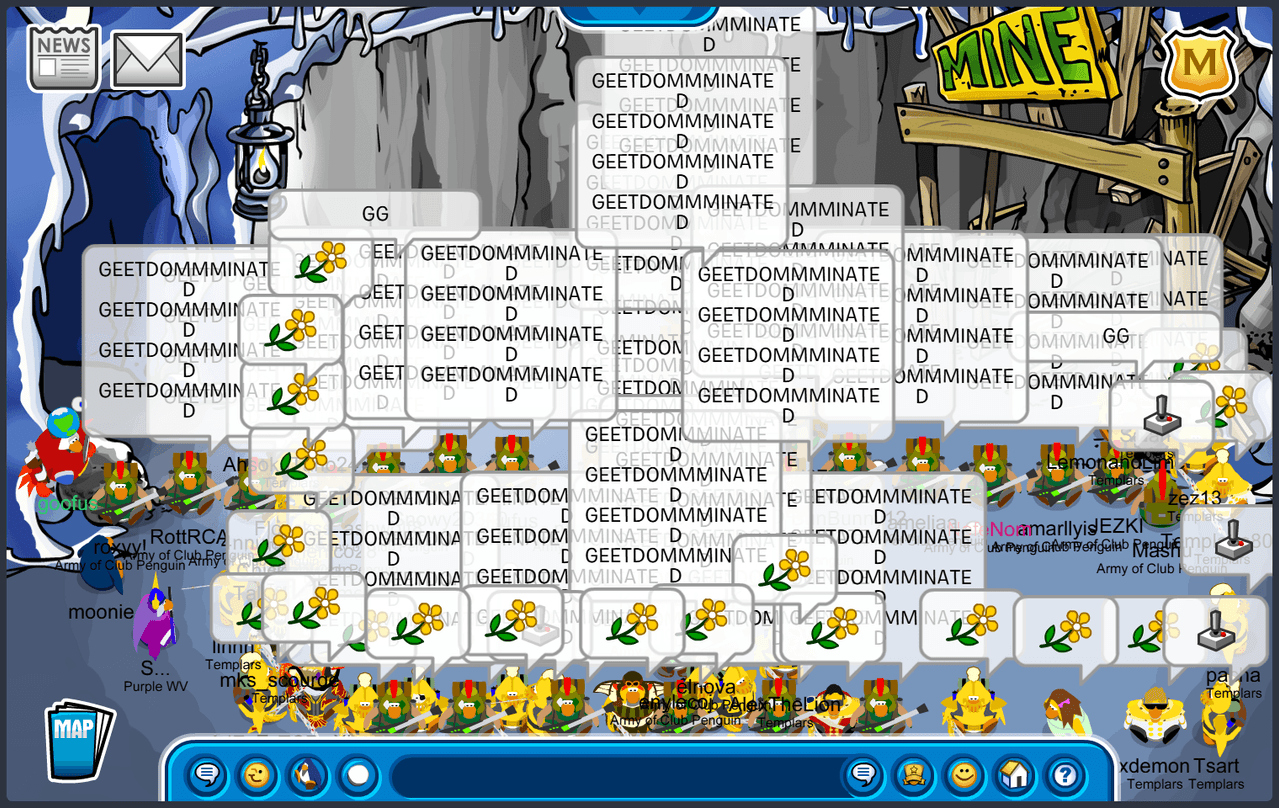 [UK] Battle of La Forbie vs. Templars of Club Penguin