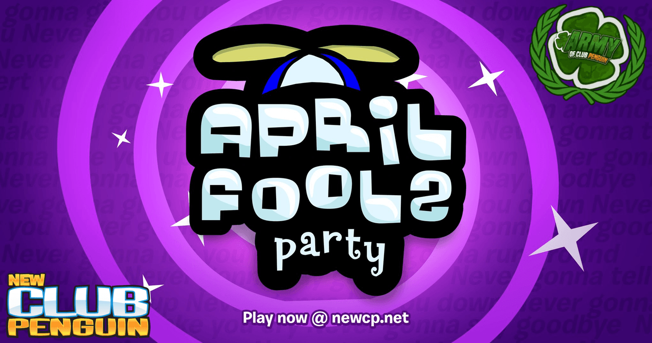 NewCP April Fools 2026 Party Guide