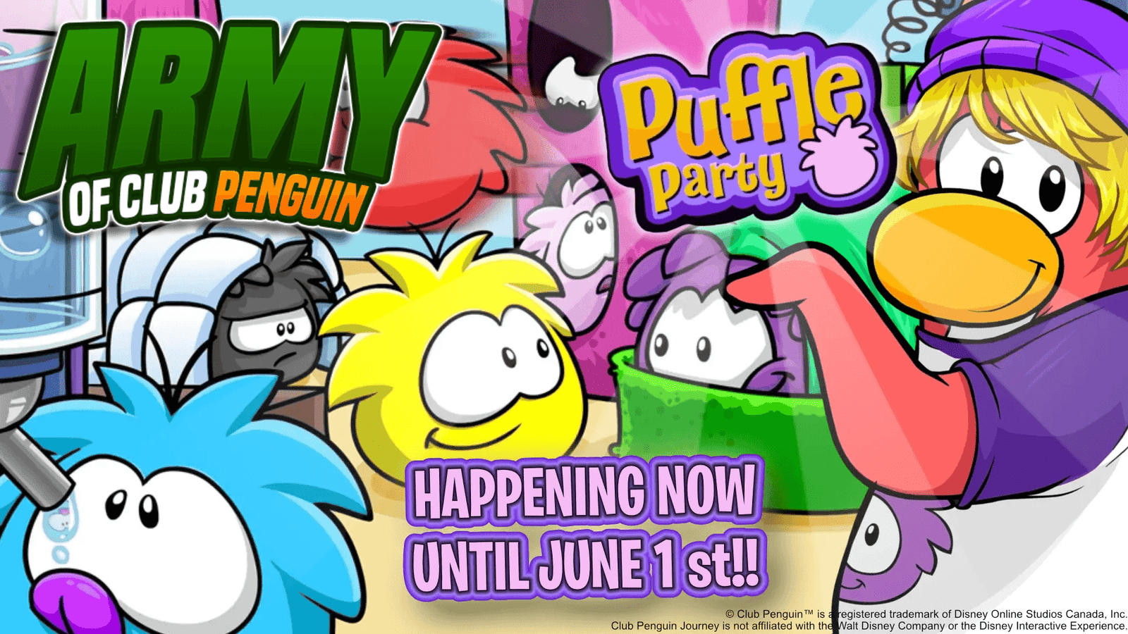 CPJourney Puffle Party 2026 Guide – Army of Club Penguin