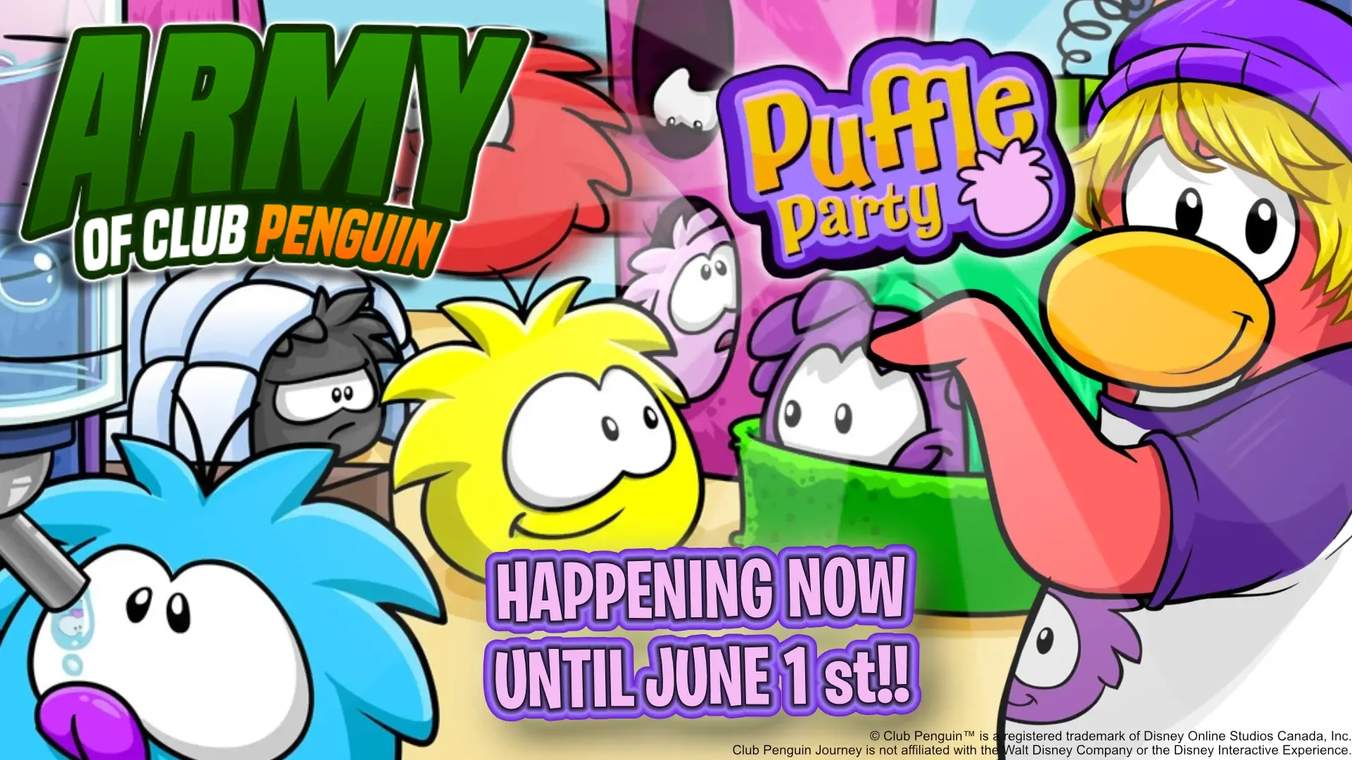 CPJourney Puffle Party 2026 Guide – Army of Club Penguin