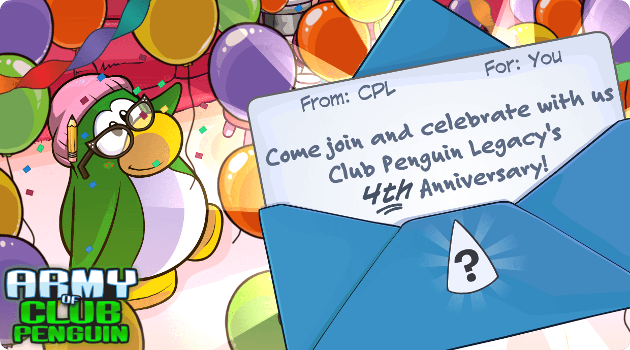 CPLegacy 4th Anniversary Party Guide