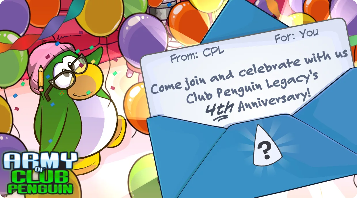 CPLegacy 4th Anniversary Party Guide