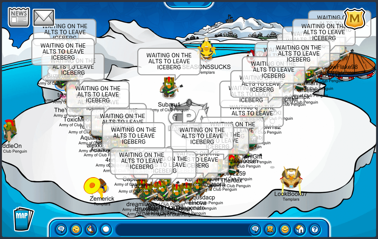 [US] War Raid vs. Templars of Club Penguin