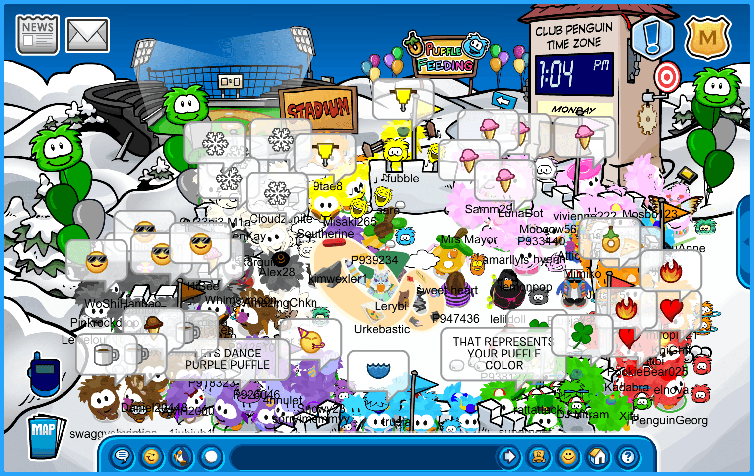 [UK] The Great Puffle Parade