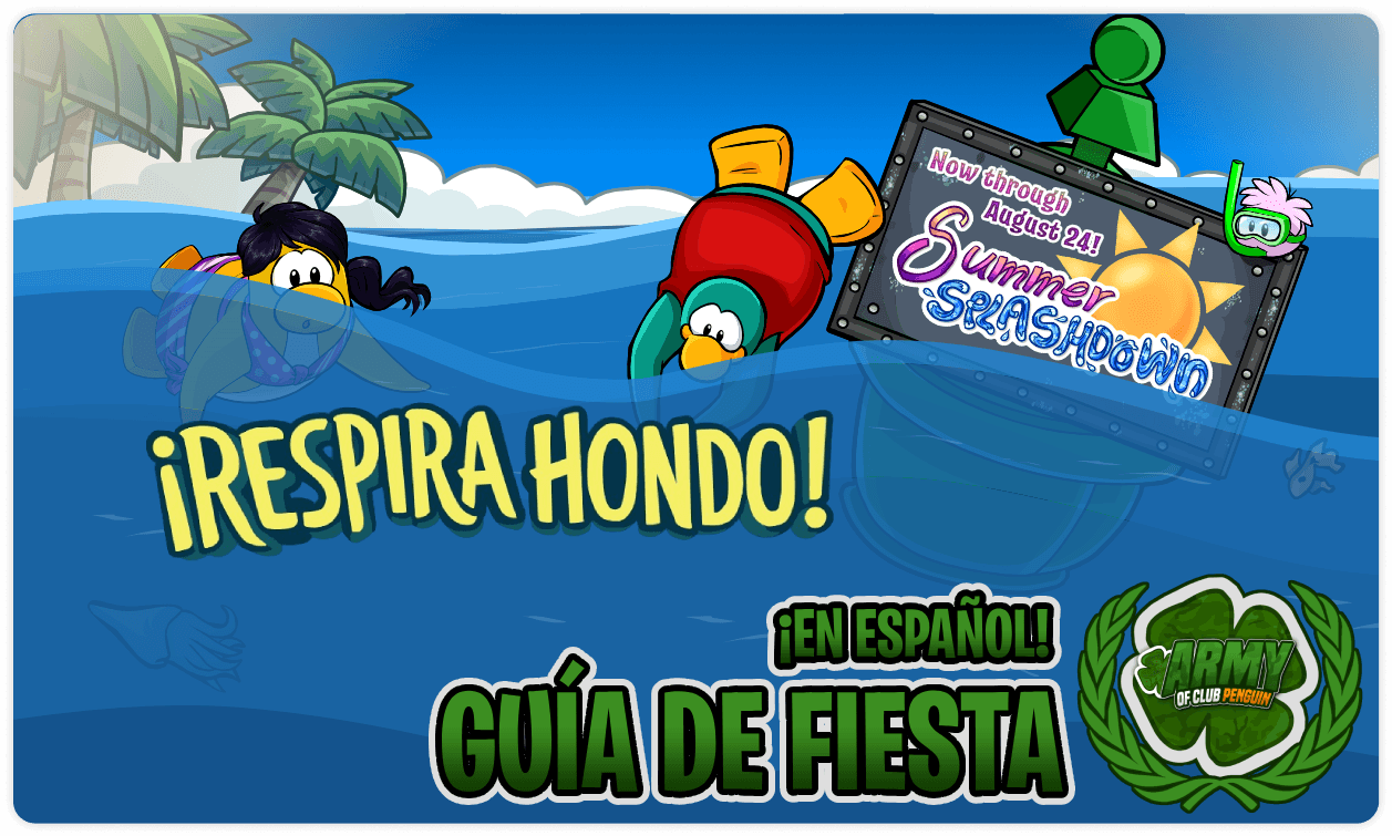 Club Penguin Journey Summer Splashdown Guía en Español