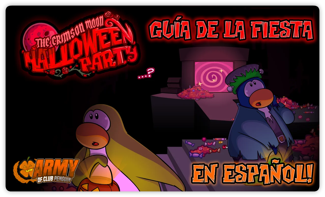 Club Penguin Journey Luna Carmesí: Guía Fiesta de Halloween