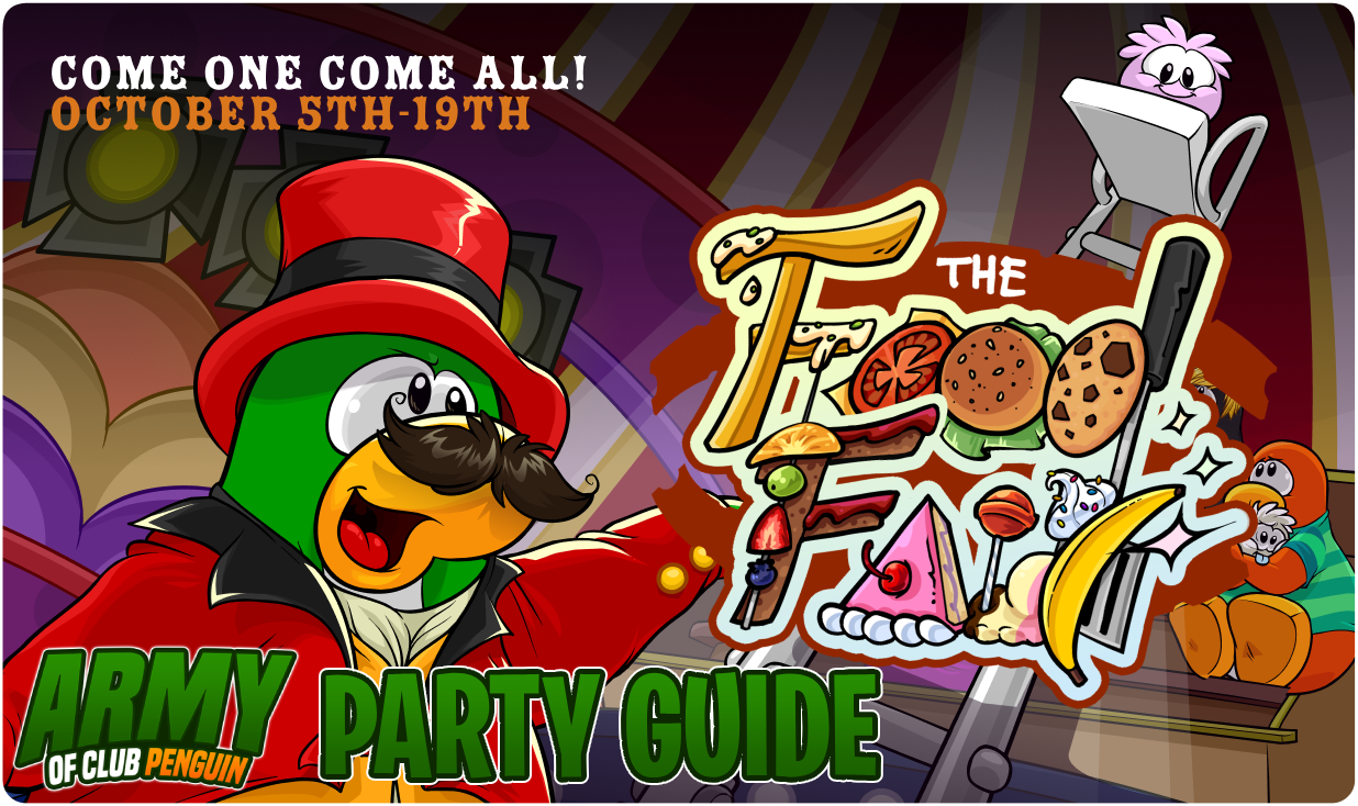 Club Penguin Journey The Food Fair Party Guide